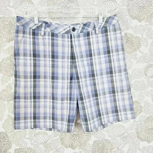 Ashworth Plaid Men's Golf Shorts 34